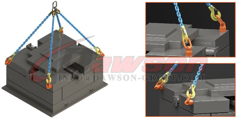 Application of G80 Lifting Screw Point Female Type