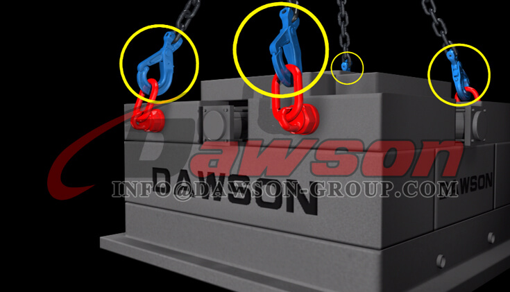 Application of G100 Special Clevis Self-locking Hook with Grip - China Manufacturer