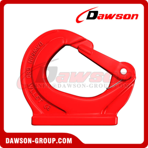 DS019 G80 WLL 1-10T Weld On Hook with Forged Latch