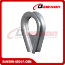 K2-B Heavy Duty Stub-End Wire Rope Thimble, Heavy Duty Hard Thimble K2B