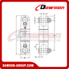 DS086Y Grade 80 WLL 0.75-60T UU Type Angular Contact Bearing Swivels with Jaw and Jaw