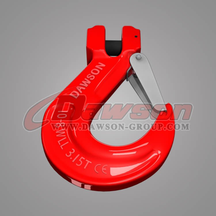 Grade 80 Clevis Sling Hook with Cast Latch - China Factory, Exporter Grade 80 Clevis Sling Hook with Cast Latch - China Factory, Exporter