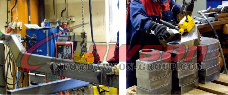 Test of Permanent Magnetic Plate Lifter - Dawson Group Ltd. - China Supplier