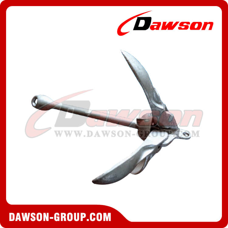 Folding Anchor / Hot Dip Galvanized Folding Grapnel Anchor Type A For Yacht