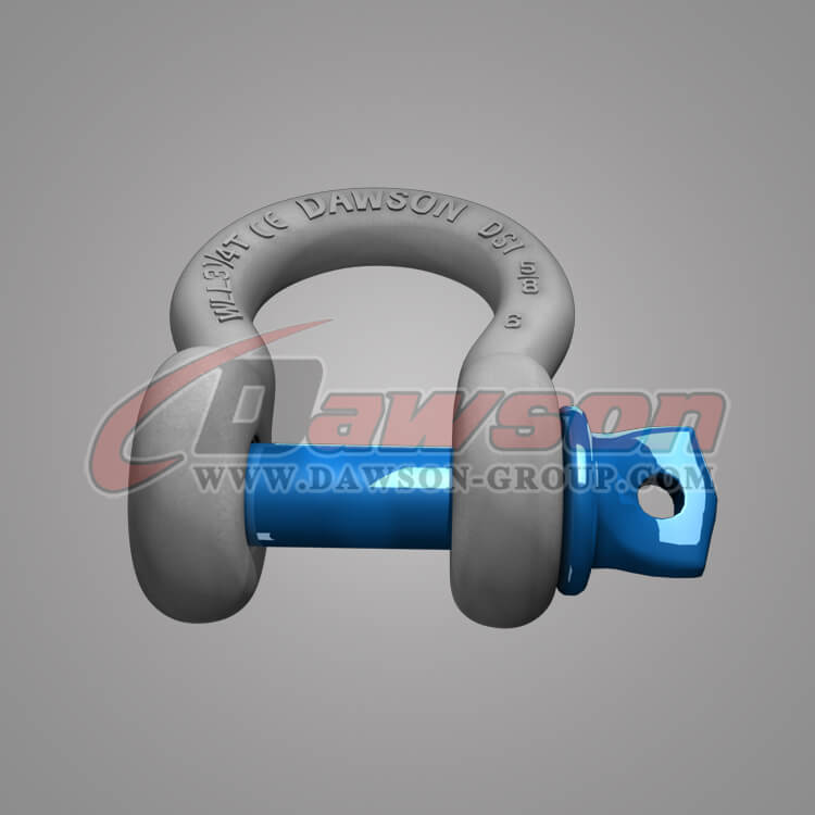 Dawson Brand Hot Dip Galvanized US Type Bow Shackle with Screw Pin, S6 Bow Shackle - Dawson Group Ltd. - China Manufacturer, Supplier, Factory