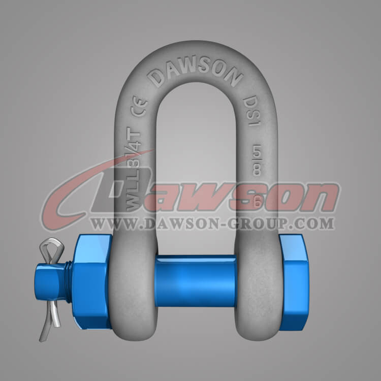 Dawson Brand Hot Dip Galvanized US Type Chain Shackle with Safety Pin - Dawson Group Ltd. - China Manufacturer, Supplier, Factory