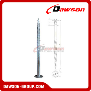 DSb12 F76×1600×220 Earth Auger F Ground Pile Series