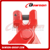  DS082 G80 6-26MM European Type Clevis Self-locking Hook for Lifting Chain Slings
