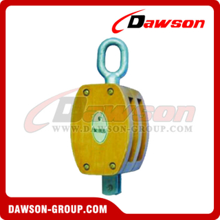 DS-B133 JIS Wooden Pulley Double With Eye