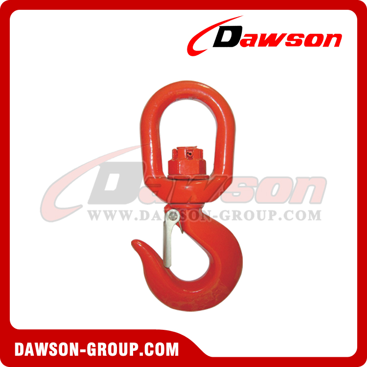 crane hook lifting hook 8T Swivel Hook with Safety Catch 
