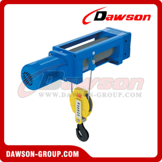 Foot-Mounted Electric Wire Rope Hoist DSWHF-B (2/1 Rope Reeving)