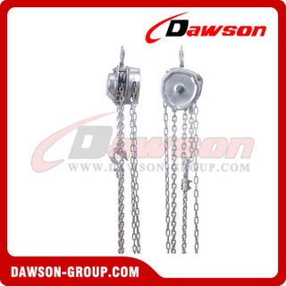 DSEP-B 0.5T - 5T Chain Block, Aluminum Bronze Alloy Chain Hoist for Lifting Heavy Loads