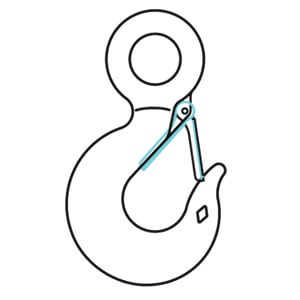 DS629 Eye Sling Hook with Latch - Dawson Group LTD. - China Manufacturer, Supplier, Factory