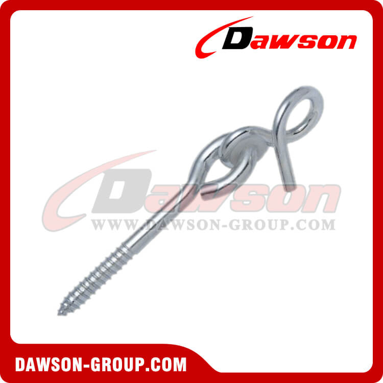 Stainless Steel Swing Hook with Bolt and Plastic Washer