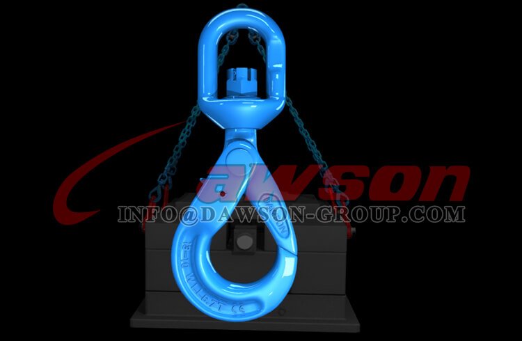 Application of G100 European Type Swivel Self-Locking Hook - Dawson Group Ltd. - China Supplier