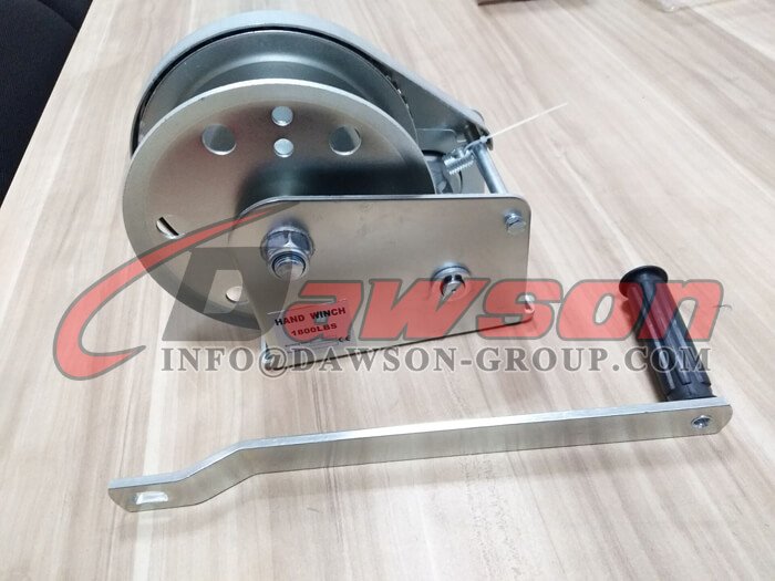 1800LBS Hand Winch, Electric Galvanized Truck Hand Winch - Dawson Group Ltd. - China Manufacturer