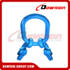DS1067 G100 6-16MM Forged Master Link + G100 Eye Grab Hook with Clevis Attachment for Adjust Chain Length × 2