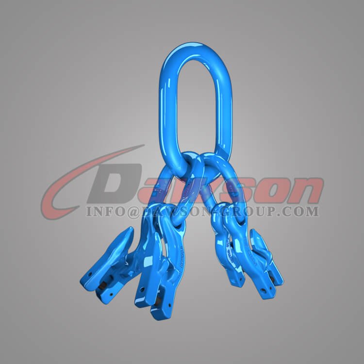 Grade 100 Master Link Assembly + Grade 100 Eye Grab Hook with Clevis Attachment&times;4 Dawson Group Ltd. - China Manufacturer, Factory, Exporter