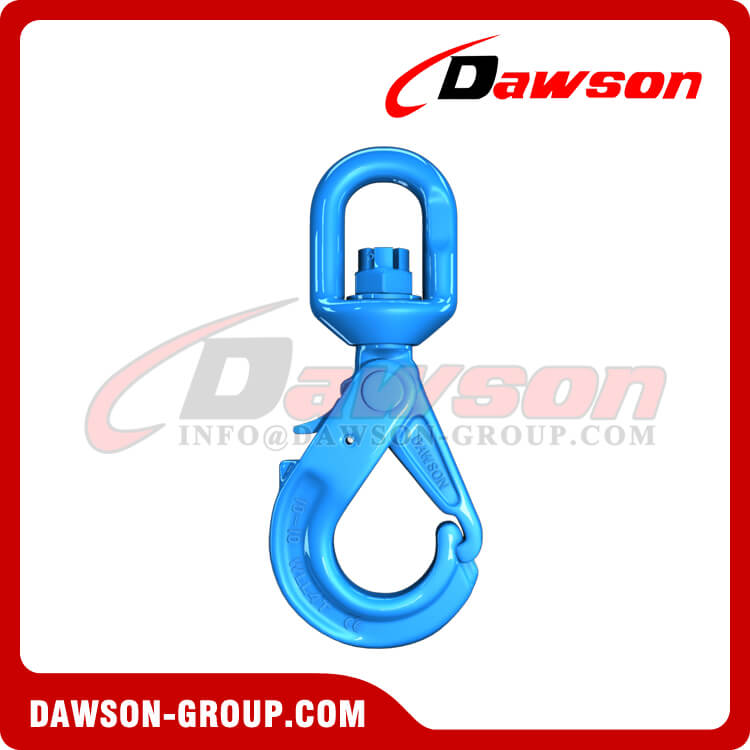 G100 / Grade 100 Special Swivel Self-locking Hook with Grip Latch for Chain  Slings - China Manufacturer Supplier, Factory