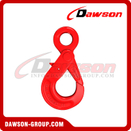  DS081 G80 6-32MM European Type Eye Self-lock Hook for Crane Lifting Chain Slings