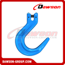 DS1082 G100 6-16MM Forged Alloy Steel Clevis Foundry Hook, Large Opening Hook