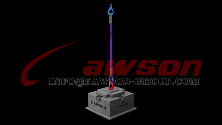 Application of G100 Web Sling Hook, Synthetic Alloy Round Sling Hook - Dawson Group Ltd. - China Factory, Exporter