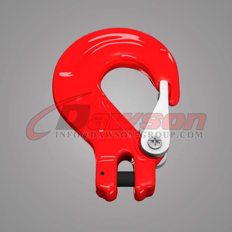 G80 Clevis Sling Hook with Cast Latch for Chain Slings, Grade 80 Clevis Hook - Dawson Group Ltd. - China Factory, Exporter