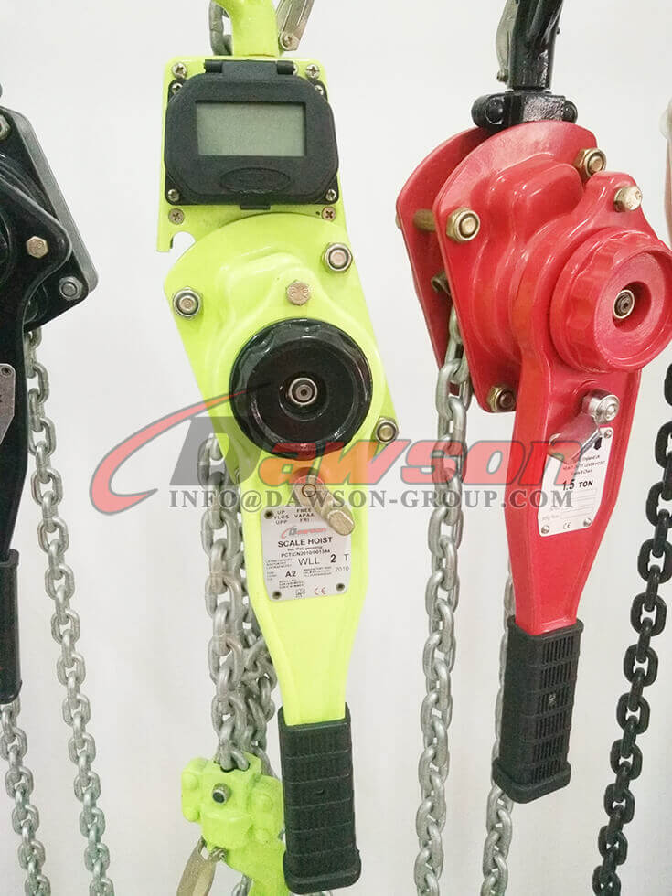 Crane Scale Lever Hoist with Display for 1Ton and 2Ton - Dawson Group Ltd. - China Manufacturer, Supplier