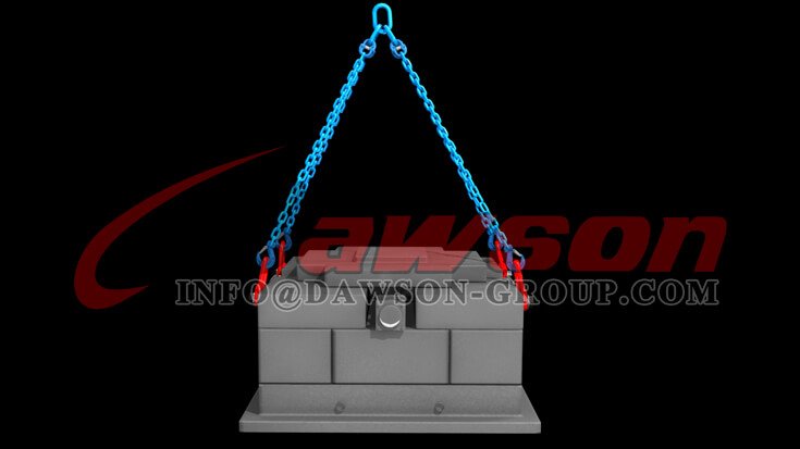 Application of G100 Forged Steel Clevis Sling Hook with Latch for Lifting Chains - Dawson Group Ltd. - China Supplier