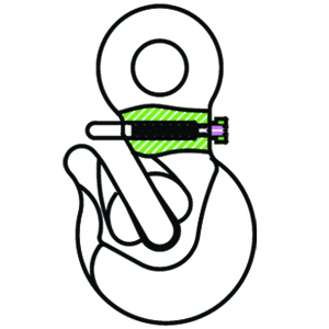 DS549 G80 Eye Grab Hook with Safety Pin - Dawson Group Ltd. - China Manufacturer, Supplier, Factory