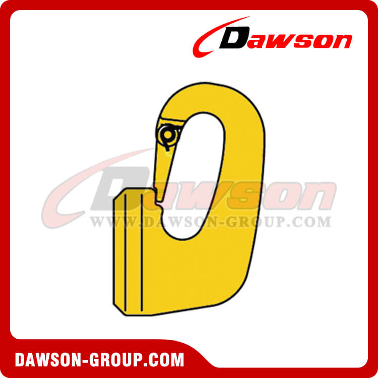 DS174 G80 WLL 5T Special Weld On Hook with Cast Latch