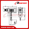 Foot-Mounted Electric Wire Rope Hoist DSWHF-B (2/1 Rope Reeving)