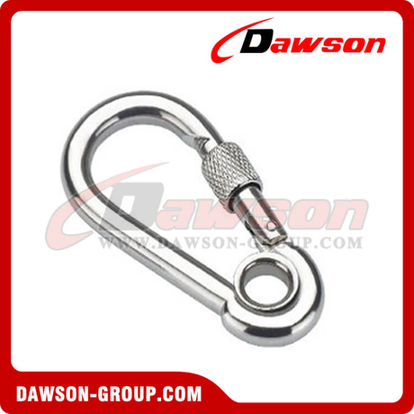 Global SILVER CP Snap Hooks With Screw Lock, CHROME PLATED MILD STEEL at Rs  20/piece in New Delhi
