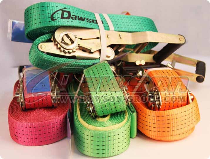 5000kg x 6m Ratchet Strap with D-Rings, 50MM Polyester Ratchet Tie Down  Lashing Strap - Dawson Group Ltd. - China Manufacturer Supplier, Factory