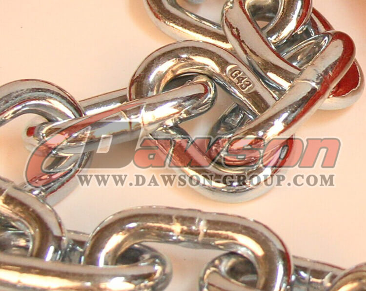 CALHAWK 3/8" Chain Grab Sling With Spring Latch Hooks (G43, Slip Hook, Qty 4)