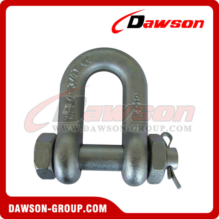 DS363 High Strength Bolt Type Dee Shackle for Lifting