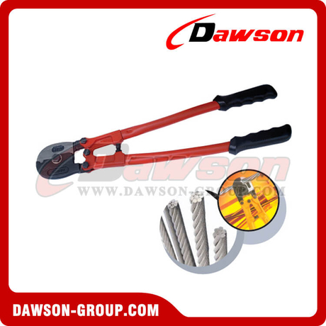 thumbnail image 2 of Heavy Duty 18-42 Inch Wire Rope Cable Cutter – Chrome Vanadium Steel, US Stock 2 of 5