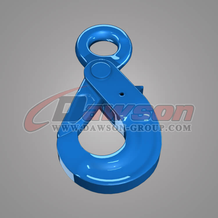 Grade 100 European Type Eye Self-Locking Hook, Alloy Steel Eye Selflocking Hook - China Supplier, Exporter