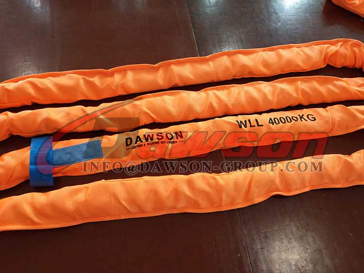 40000KG Polyester Round Sling, 40 Ton Lifting Sling - Dawson Group Ltd. - China Manufacturer, Supplier, Factory