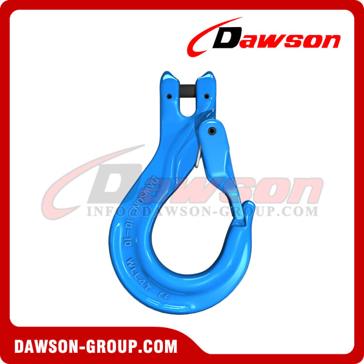 DS1025 G100 8-13MM Clevis Sling Hook with Cast Latch for Chain Slings