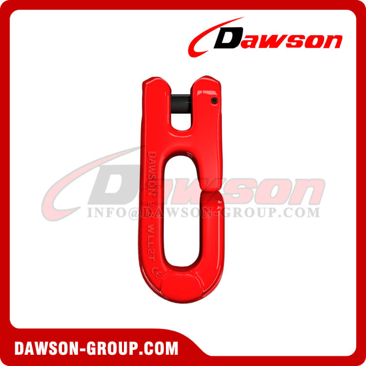  DS389 G80 8MM WLL 2T Forged Alloy Steel Clevis Choker Hook