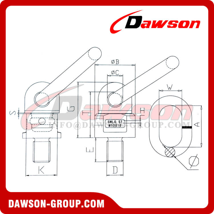 G80 Lifting Screw Point, Grade 80 Powder Plastified Screw G80 Lifting Screw Point, Grade 80 Powder Plastified Screw