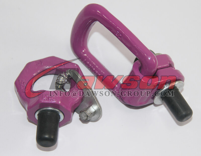 Grade 80 New Design Alloy Steel Swivel Hoist Ring, G80 Lifting Points - Dawson Group Ltd. - China Factory