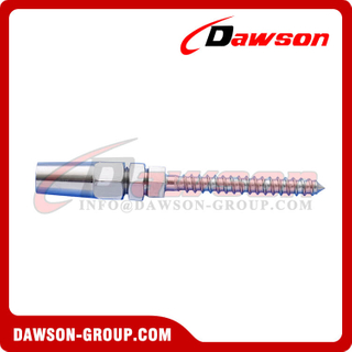 Stainless Steel Swageless Terminal with Dowel Screw