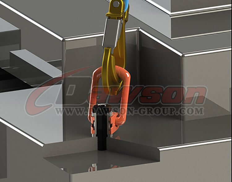 application of DS173 G80 Pivoting Lifting Screw China manufacturer