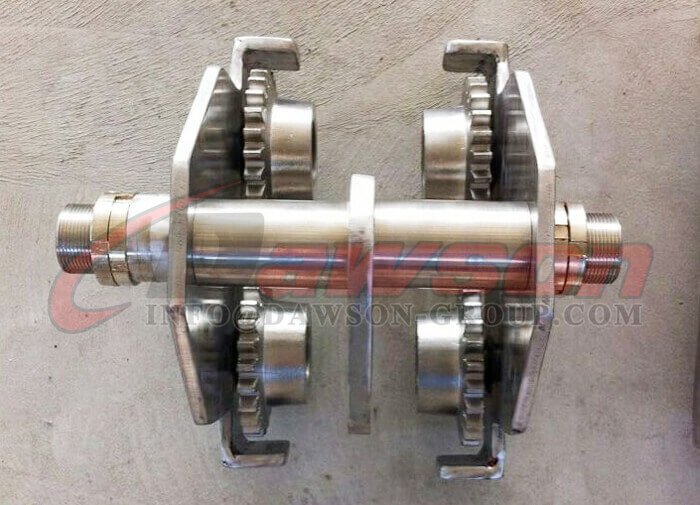 Stainless Steel Push Trolley Geared Trolley