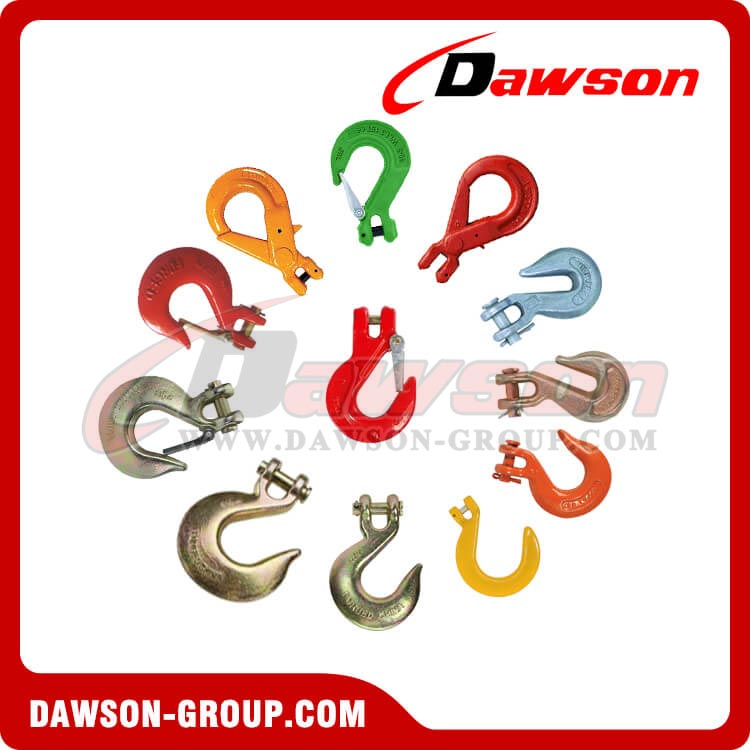 Drop Forged Alloy Steel Clevis Type Hook for Lifting Chains