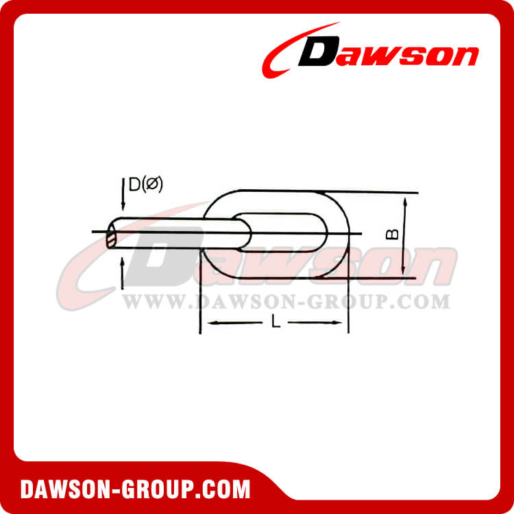 Open Link Buoy Chain - Wachain