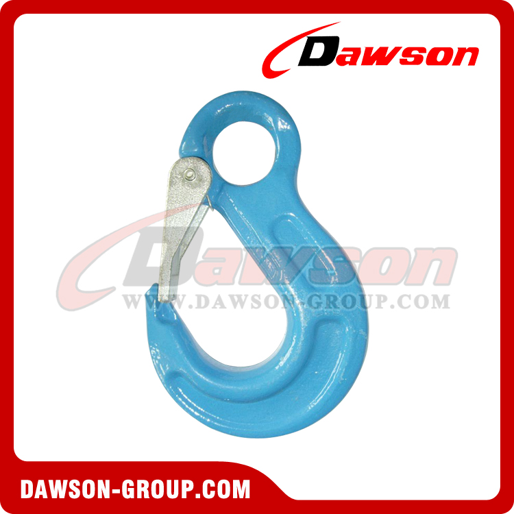 DS1003 G100 6-32MM Eye Sling Hook with Latch for Chain Slings