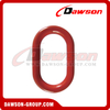  DS487 G80 8-7MM - 36-32MM Forged European Type Master Link for Chain Lifting Slings / Wire Rope Lifting Slings